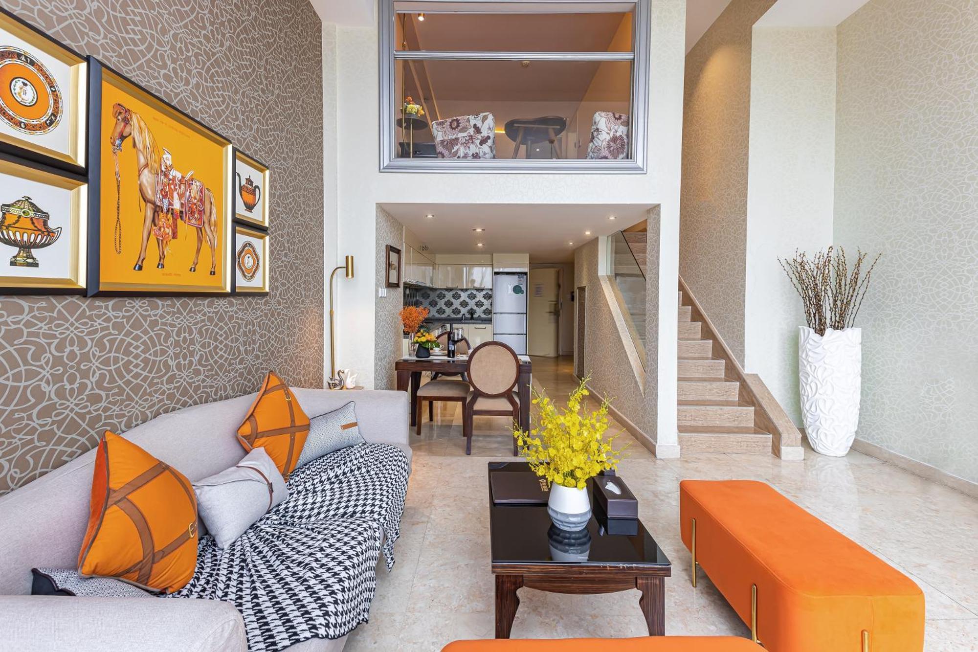 WAIFIDEN Guangzhou Grand View Golden Palace Apartment Exterior foto