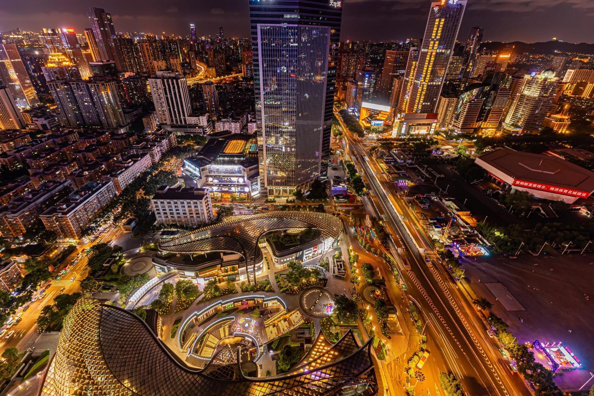 WAIFIDEN Guangzhou Grand View Golden Palace Apartment Exterior foto