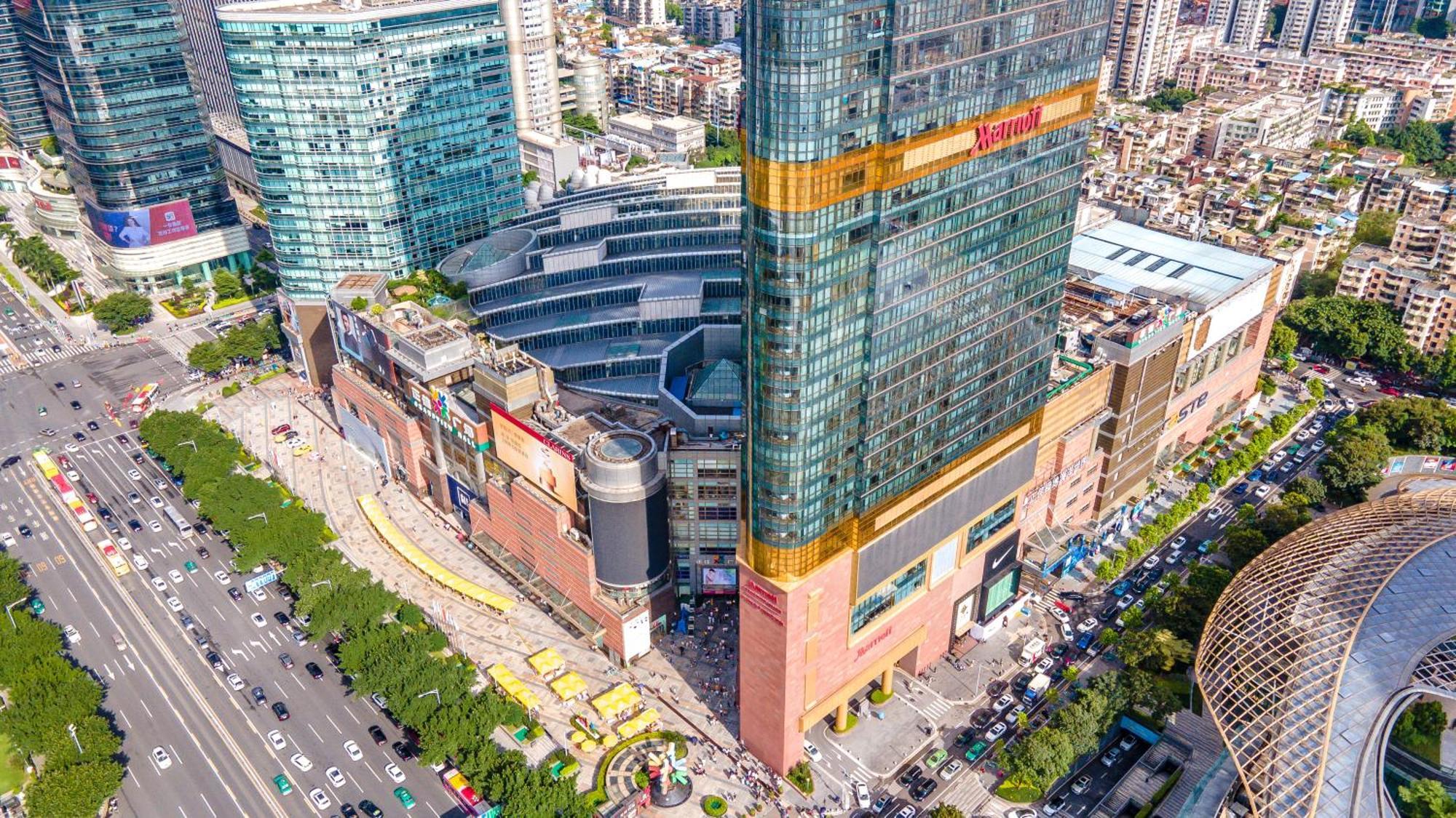WAIFIDEN Guangzhou Grand View Golden Palace Apartment Exterior foto