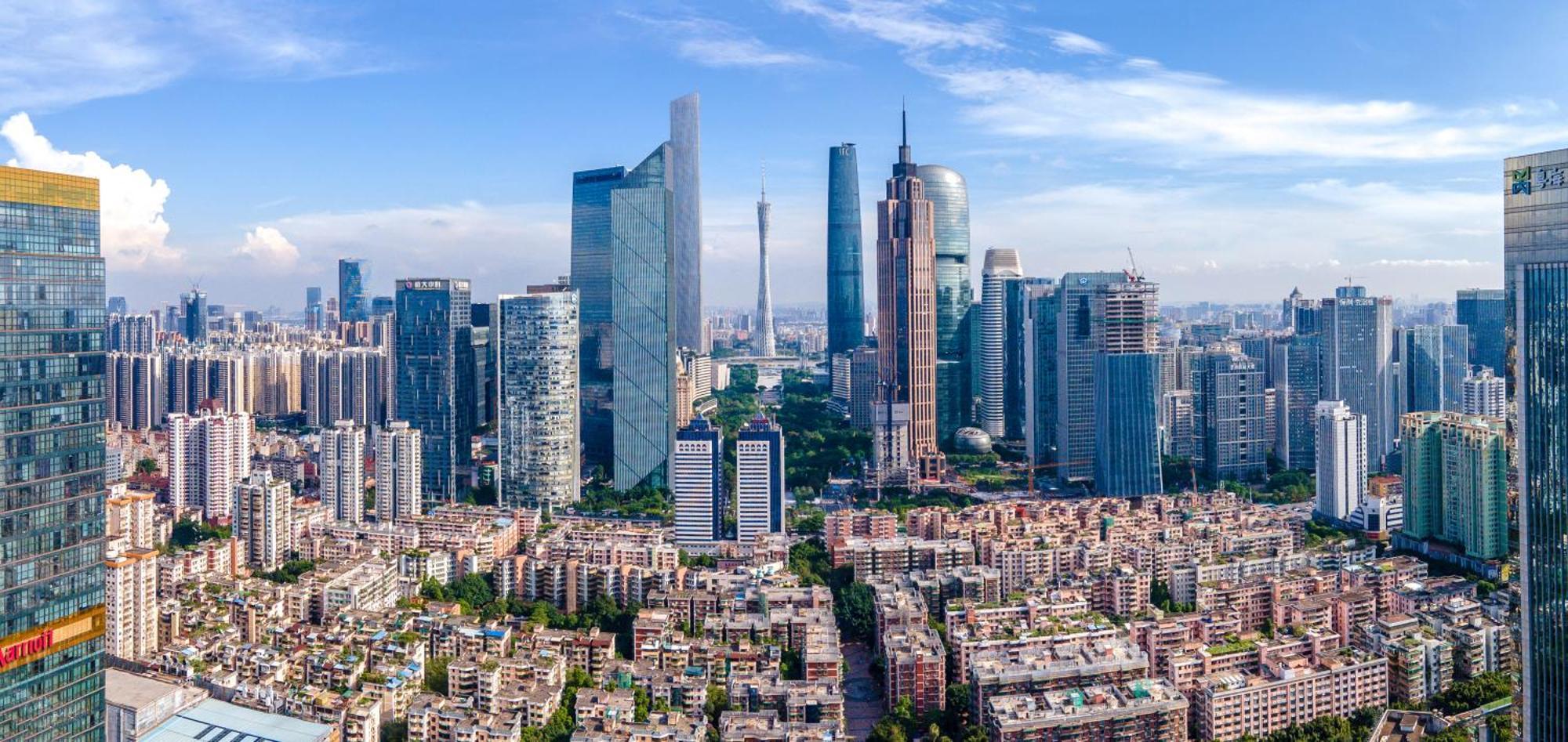 WAIFIDEN Guangzhou Grand View Golden Palace Apartment Exterior foto