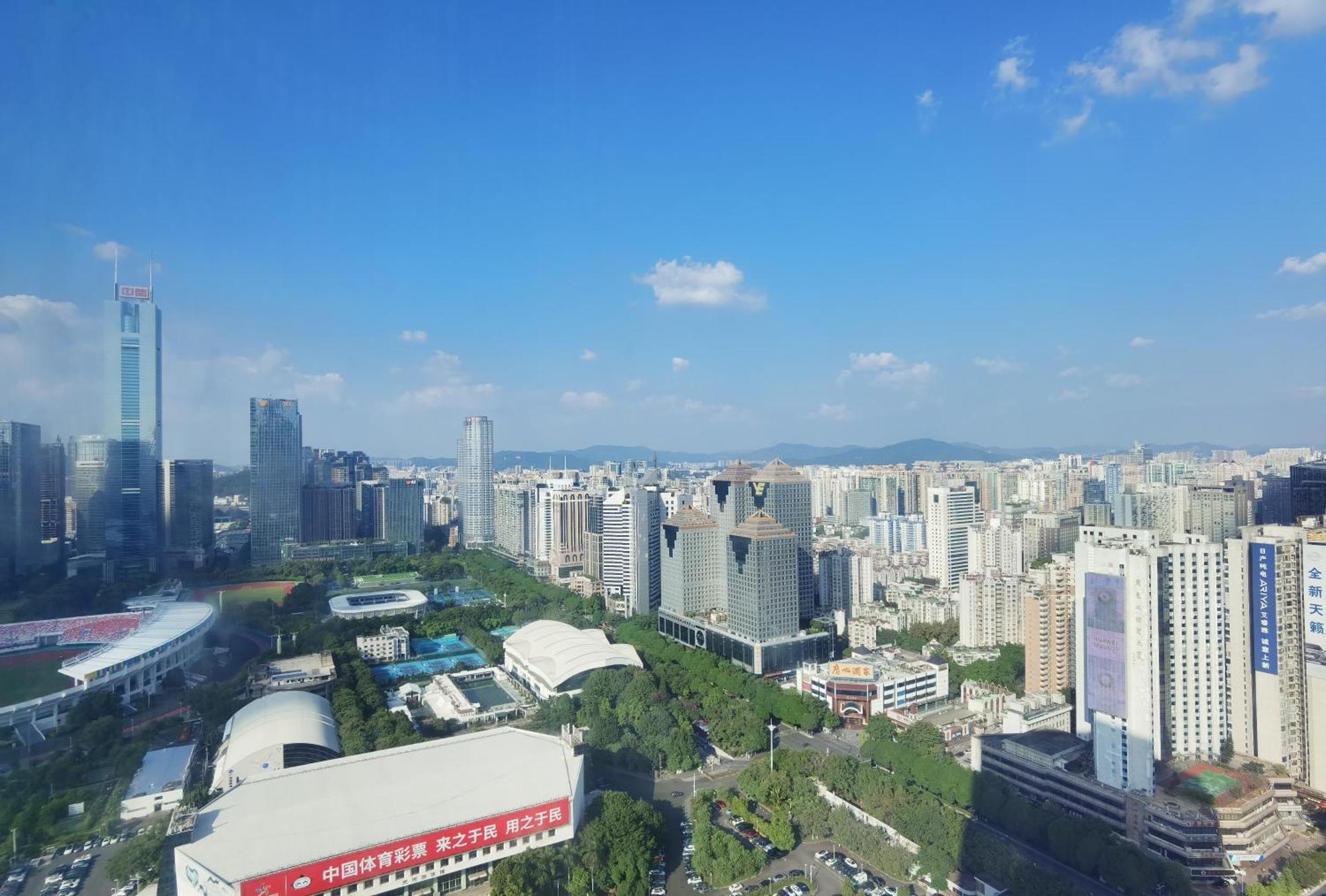 WAIFIDEN Guangzhou Grand View Golden Palace Apartment Exterior foto