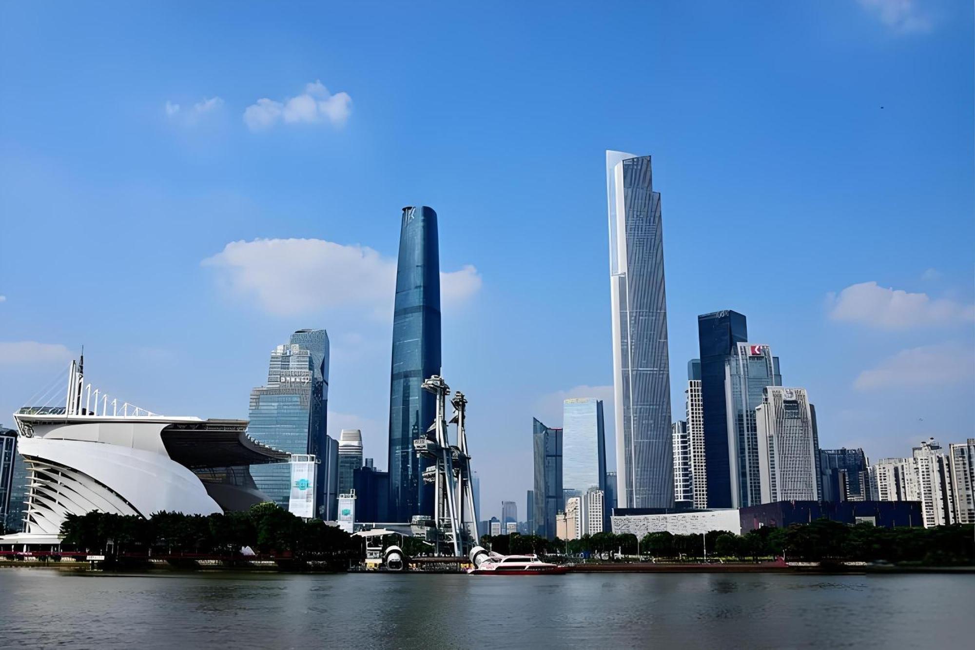 WAIFIDEN Guangzhou Grand View Golden Palace Apartment Exterior foto
