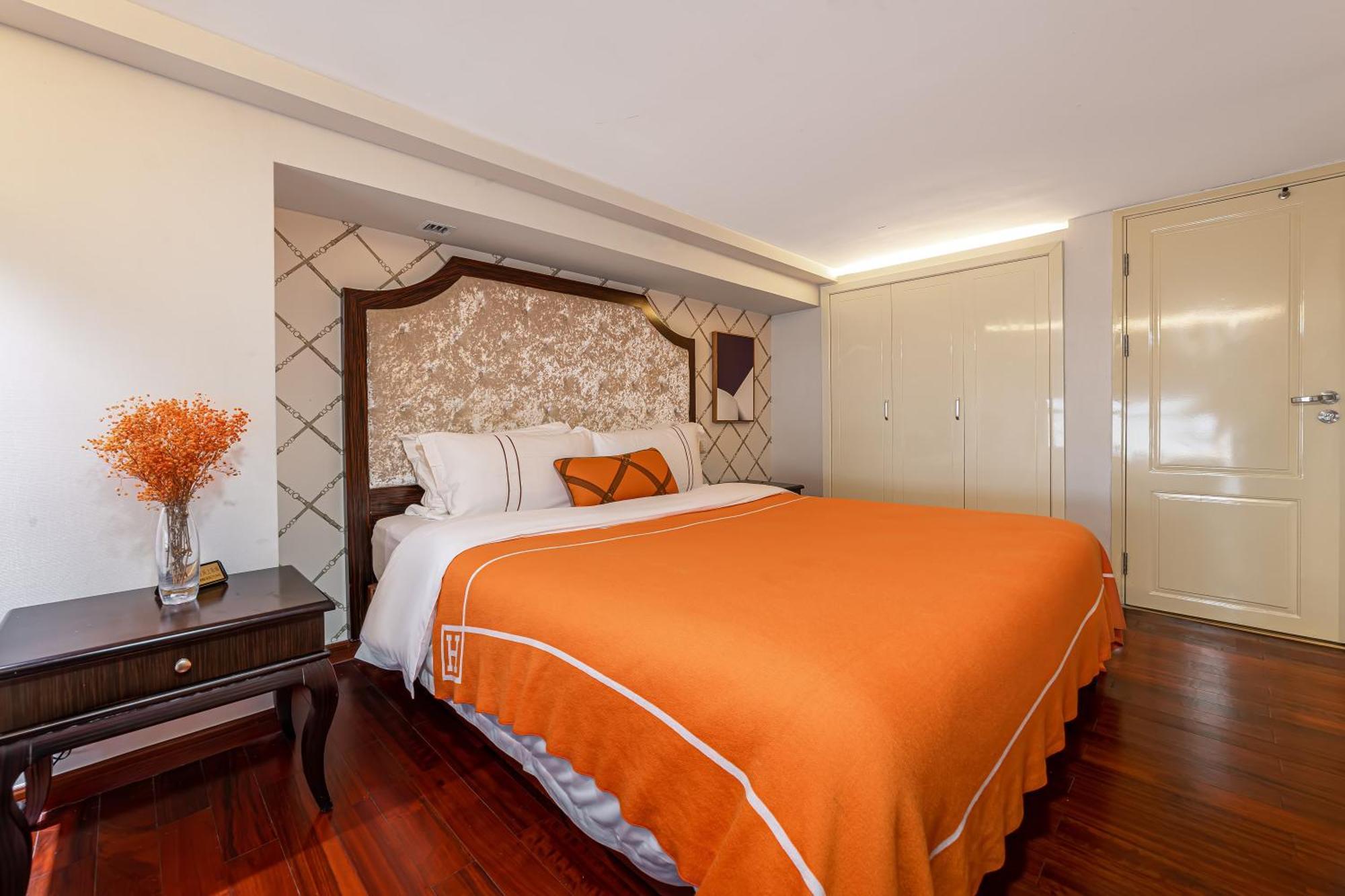 WAIFIDEN Guangzhou Grand View Golden Palace Apartment Zimmer foto